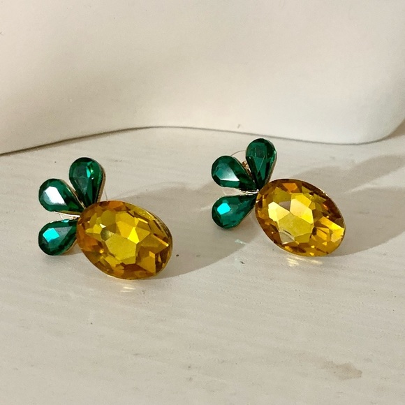 Pineapple earrings - Picture 4 of 4